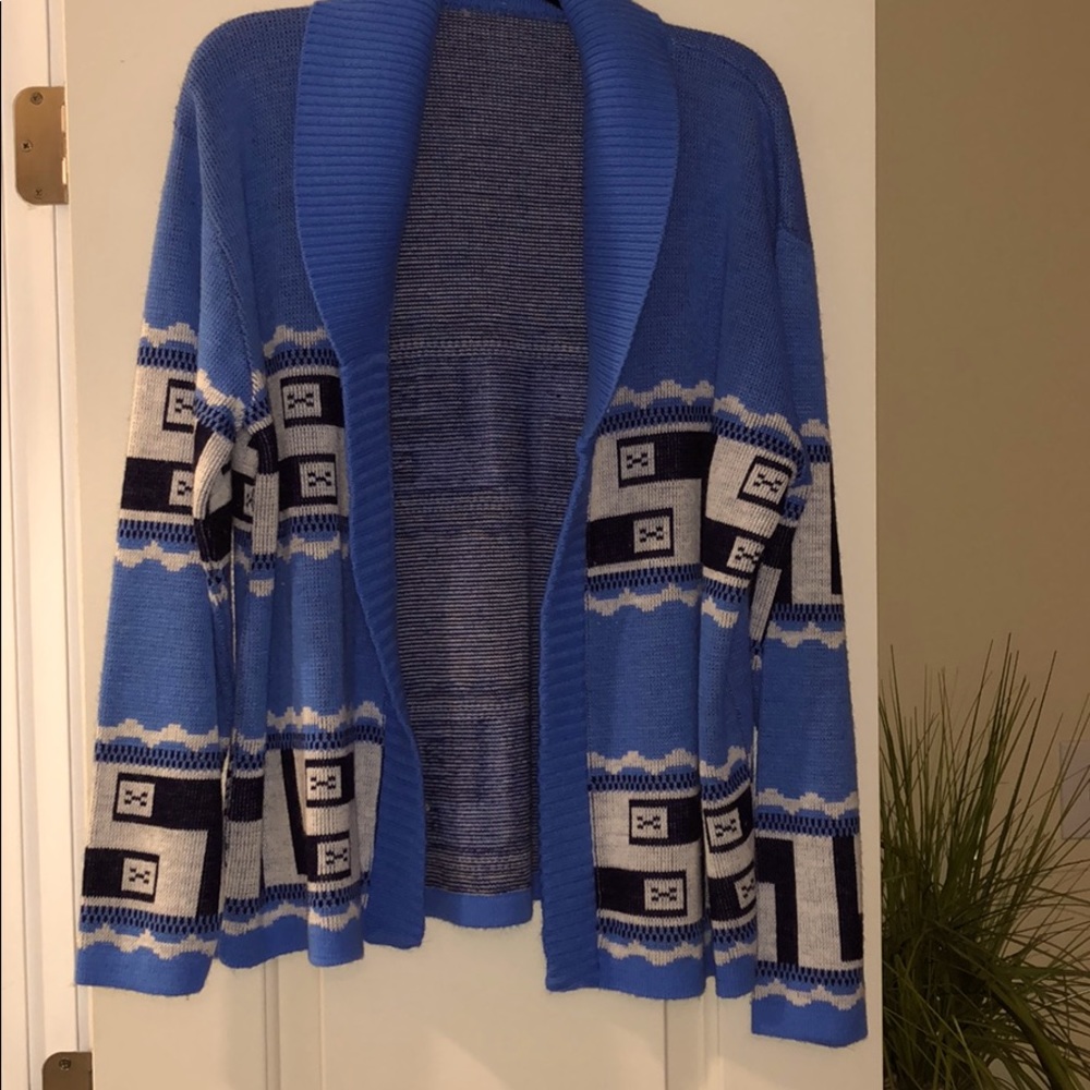 Vintage wool cardigan sweater